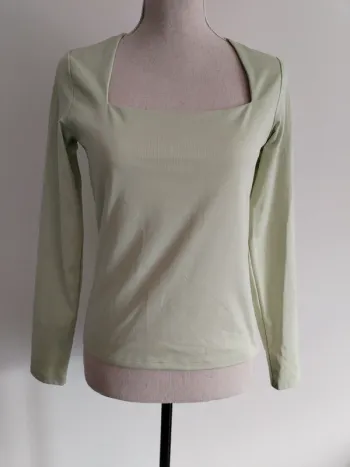 Top H&m vert clair