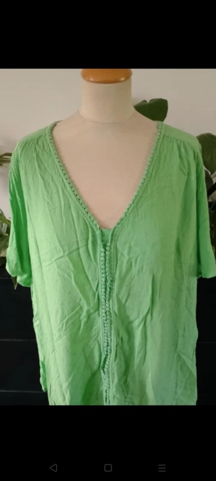 Blouse manches courtes Paprika - photo numéro 2
