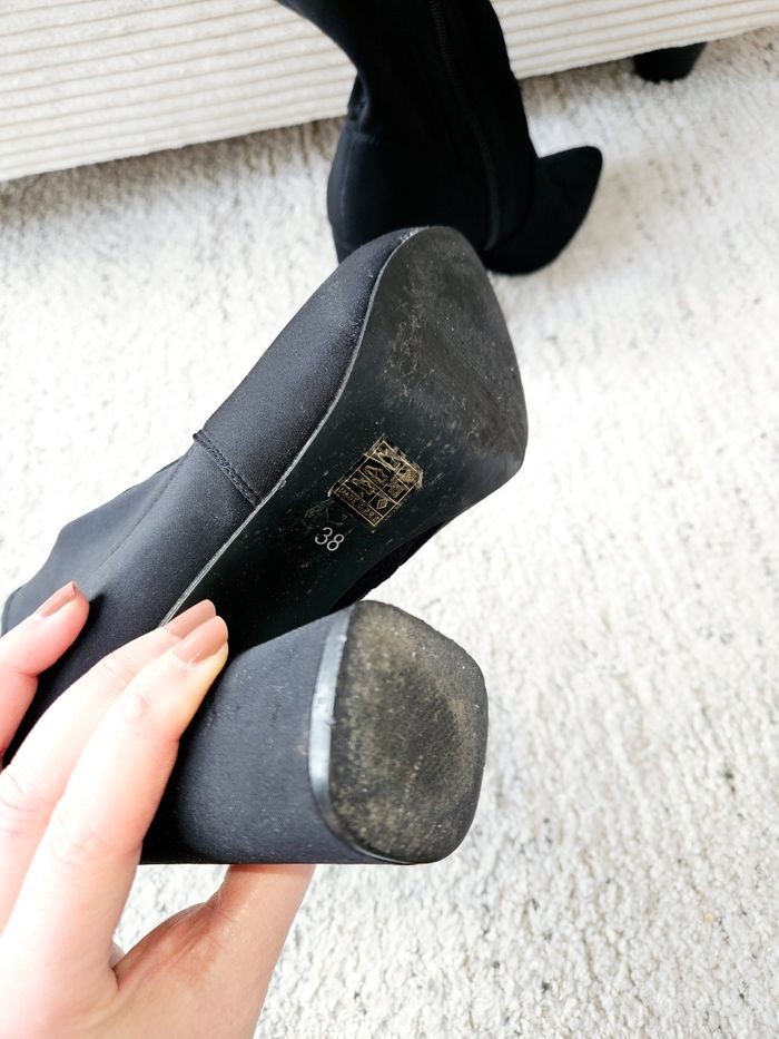 Bottines à talon marque super mode en 38 - photo numéro 2