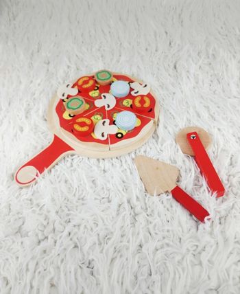 Set pizza en bois marque Vertbaudet 🎅