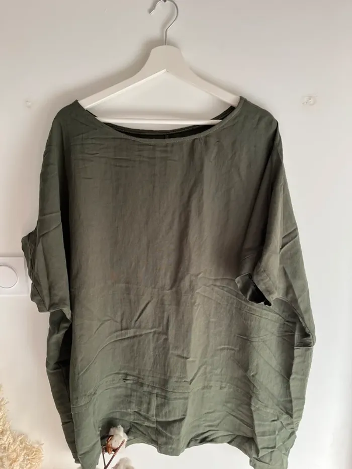 Joli haut vert - photo numéro 3