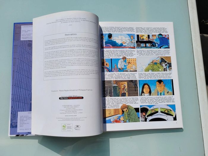 BD Largo Winch : La voie et la vertu, La Loi du Dollar, album double 20 ans tome 9 et 10 - photo numéro 10