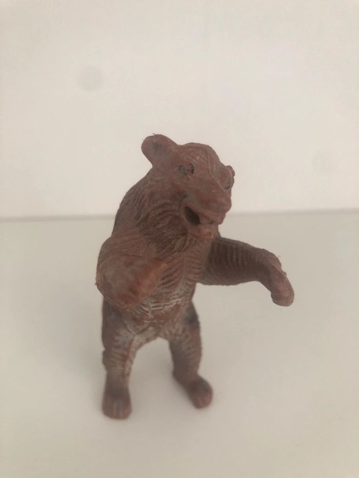 Figurine ours grizzly années 1988 vintage