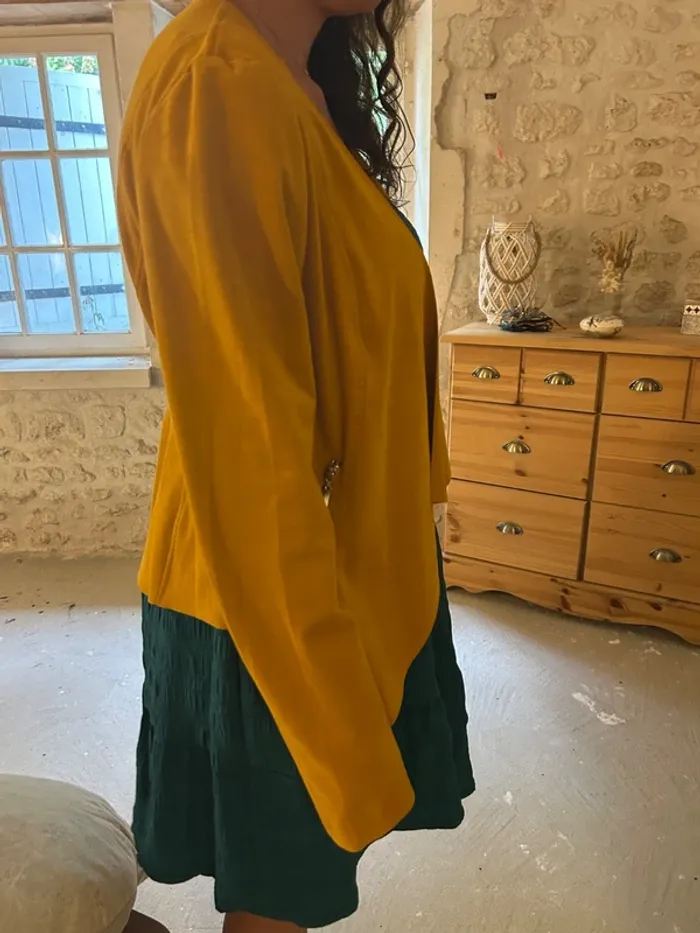 Veste jaune moutarde - photo numéro 10