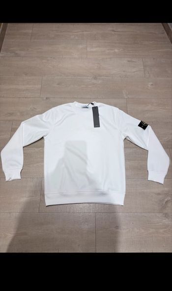 Pull Stone Island blanc