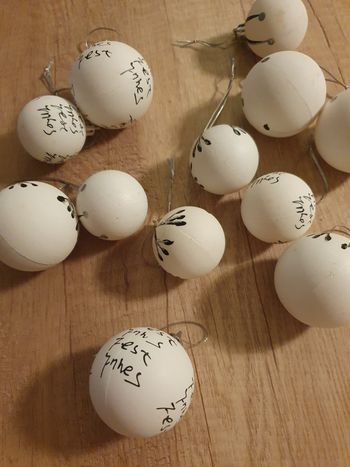 Decoration Noël boules