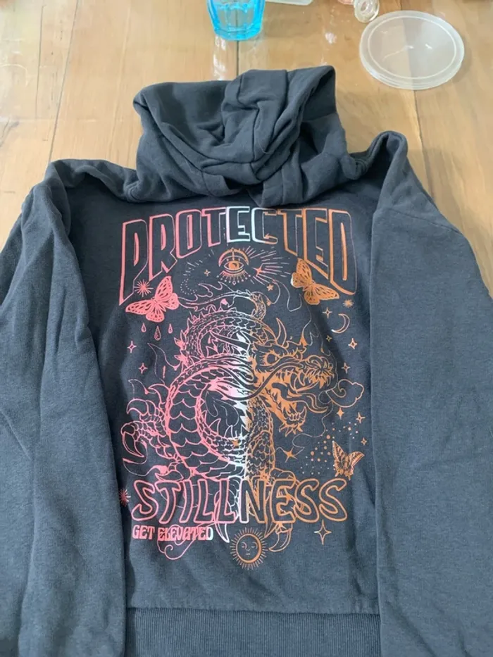 Pull gris XXS