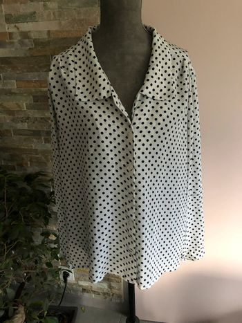 Chemisier à pois Fait main 46