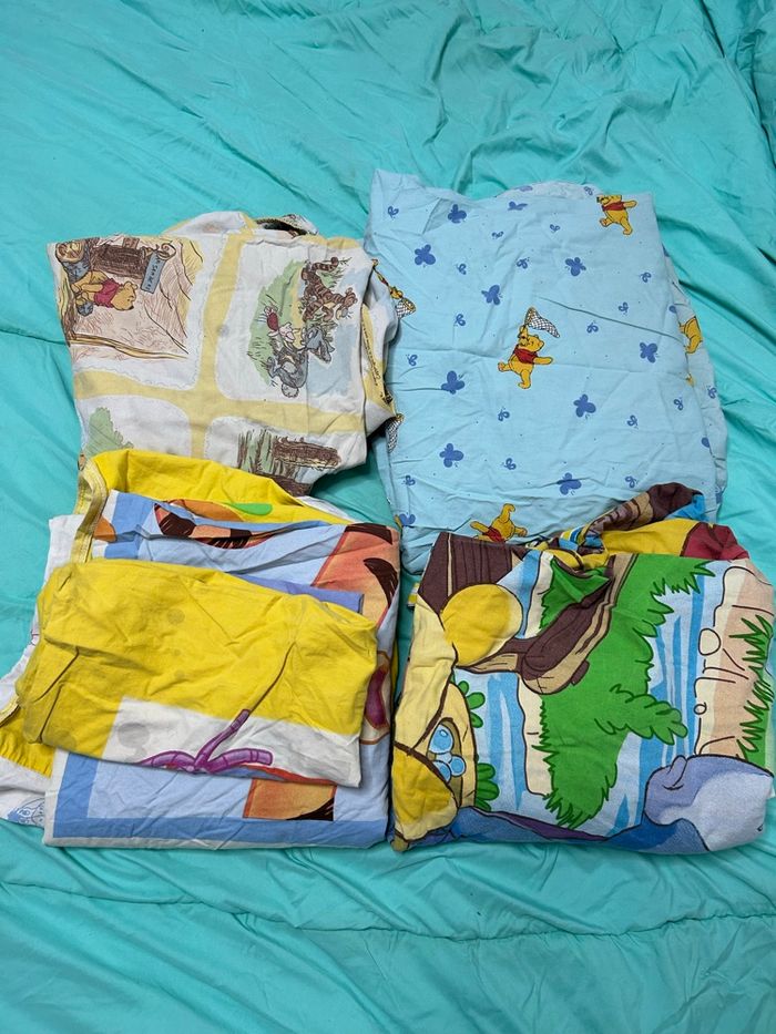 Lot draps housse et housse de couette Winnie - photo numéro 3