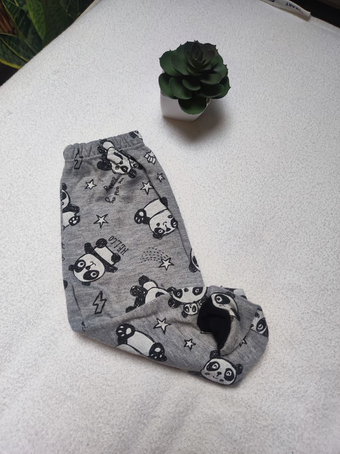 Pantalon avec pieds motif Panda - Taille 3 mois - Necix's