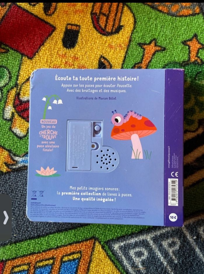 Livre audio poucette - photo numéro 2