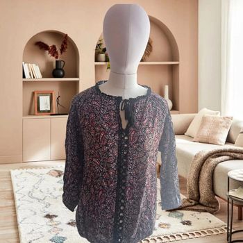 Blouse manche longue M