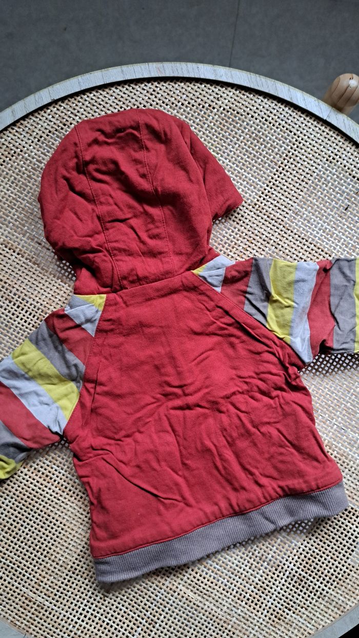 gilet zippé garçon 6 mois - photo numéro 4