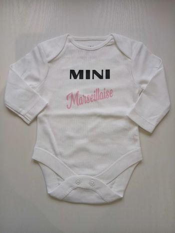 Bodie bébé mini marseillaise 