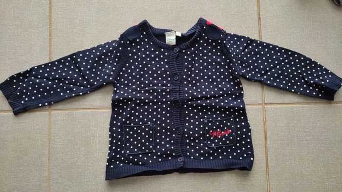 Gilet Minnie (Disney Baby) T.18 M
