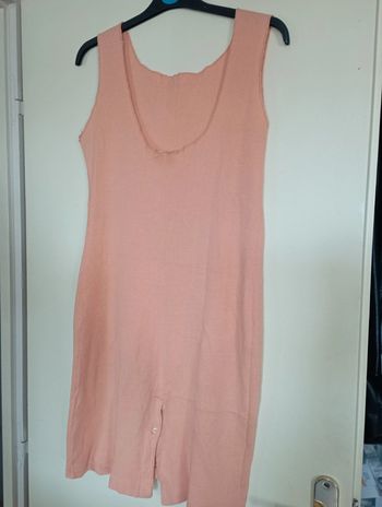 Robe d'été abricot
