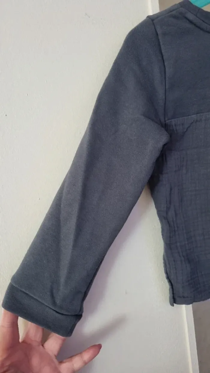 Pull gris taille 5 ans kiabi - photo numéro 9