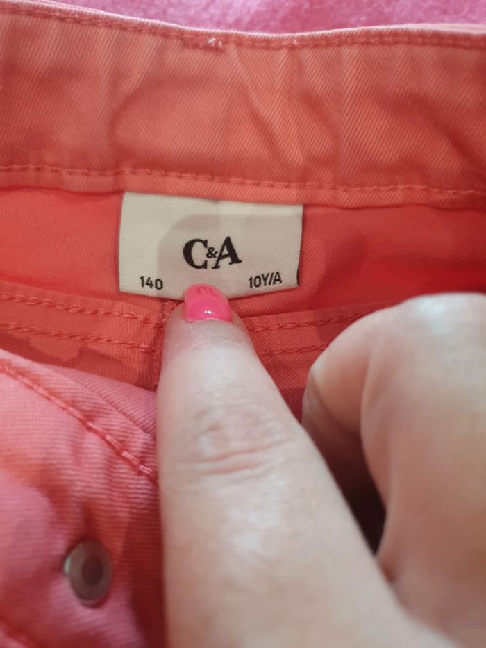Jean's rose corail - photo numéro 3