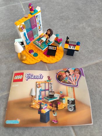 La chambre d'Andrea lego Friends