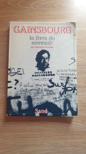 Le livre du souvenir Gainsbourg