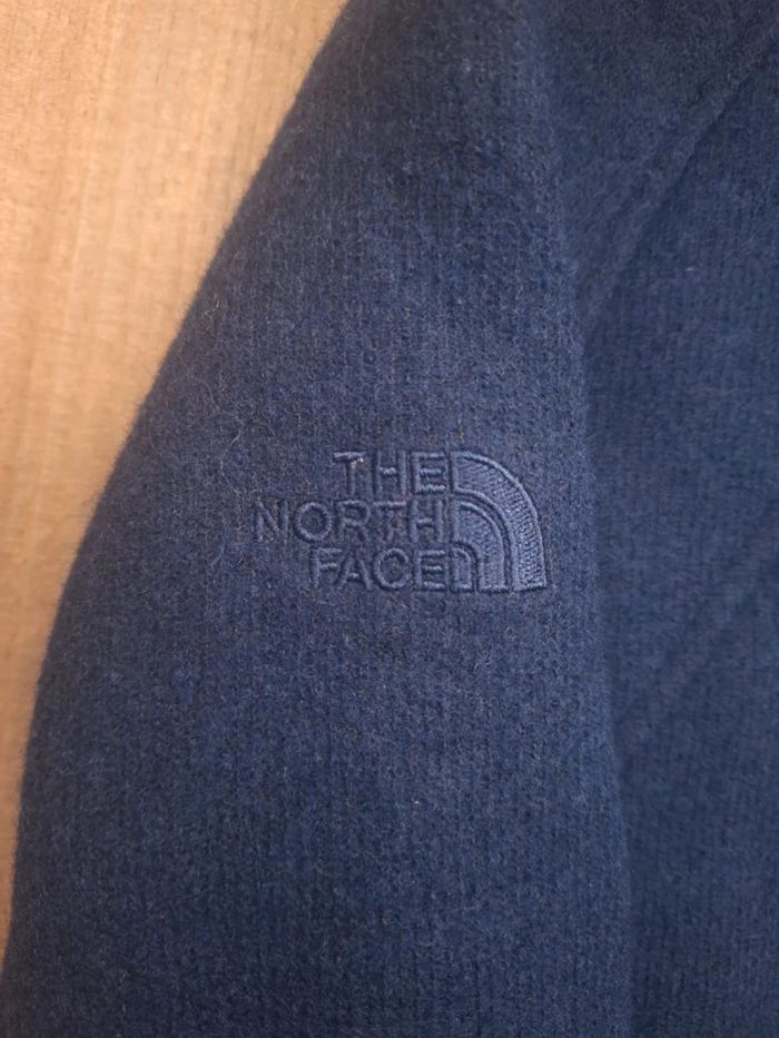 Veste the north face femme / taille M / bleu / brodé (231) - photo numéro 6