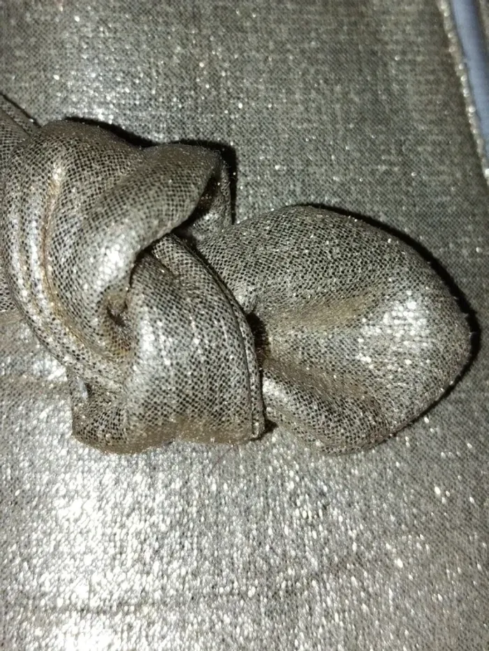 Ballerine dorée pailletée fille pointure 35 - photo numéro 5