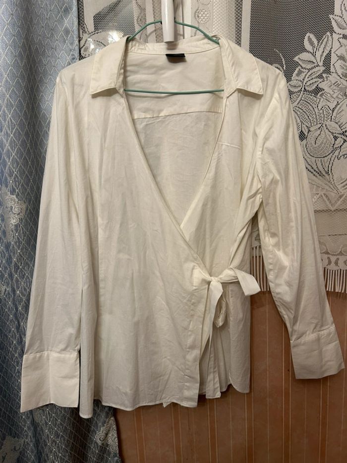 Chemise blanche portefeuille - photo numéro 4