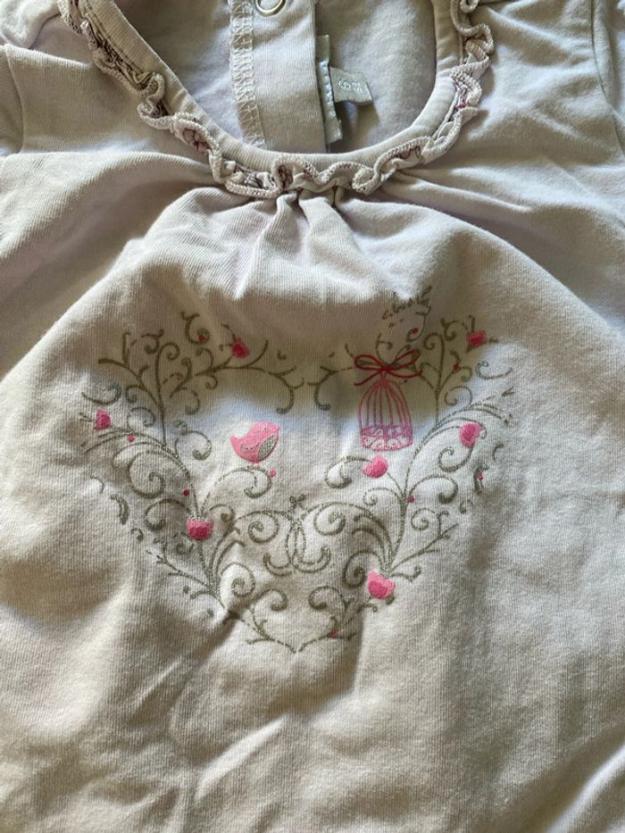 Grenouillère absorba rose légère 6 mois - photo numéro 2