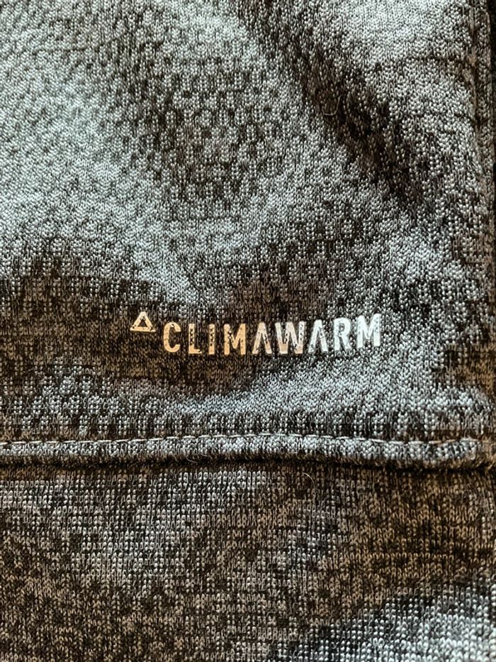 Sweat zippé à capuche pour homme Adidas gris foncé taille L 193 - photo numéro 5