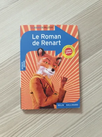 Livre collège Le roman de renard