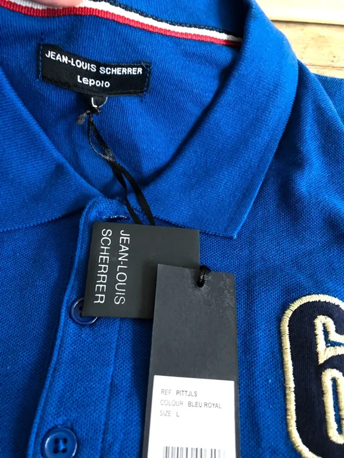 Polo Bleu royal et marine - photo numéro 4