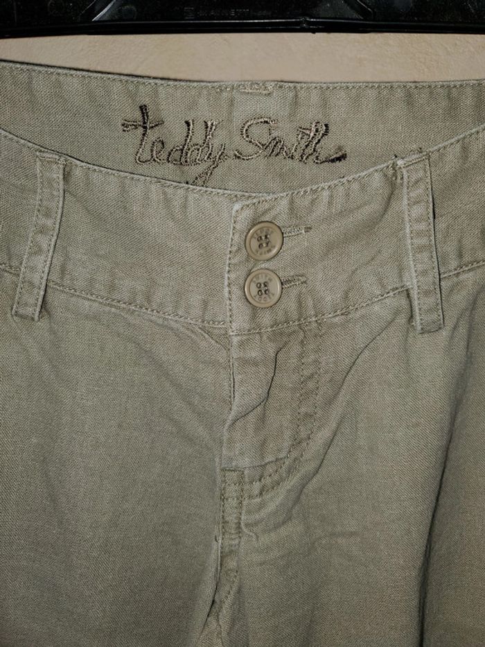 pantalon toile fille 10 ans - photo numéro 7