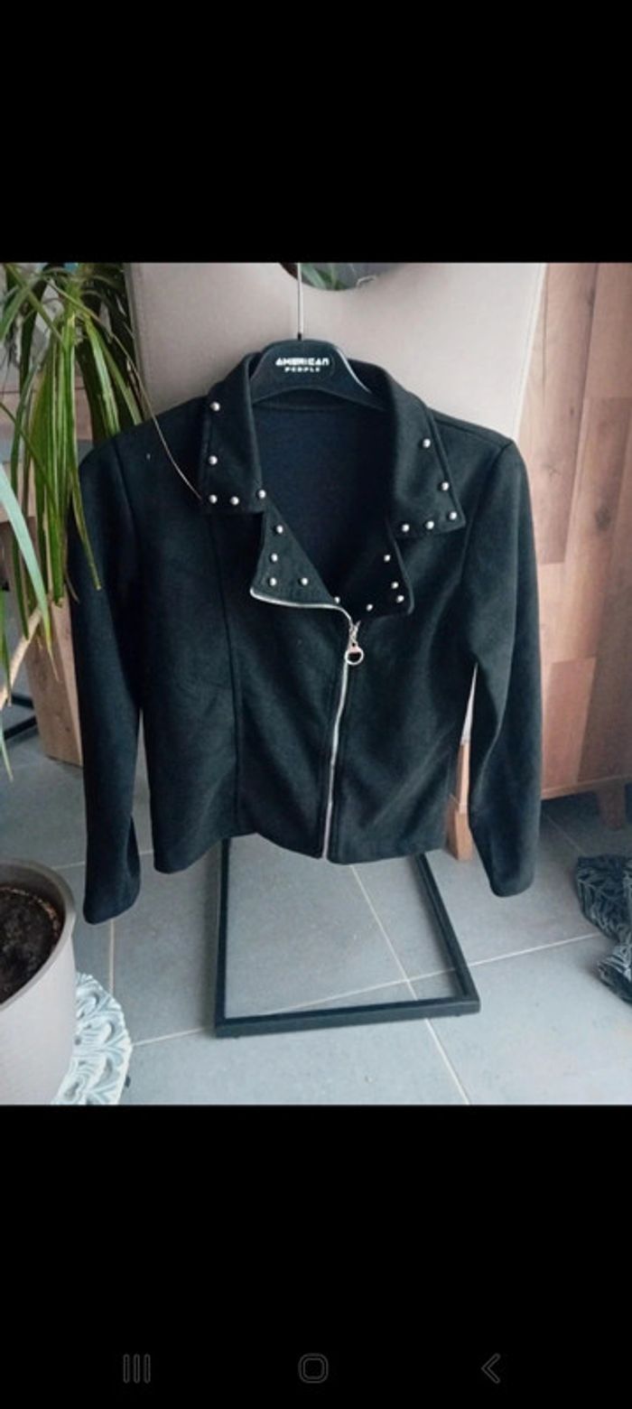 Veste Blazer Fille 14 ans Noir