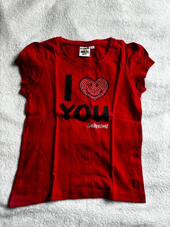 T/shirt rouge 10 ans