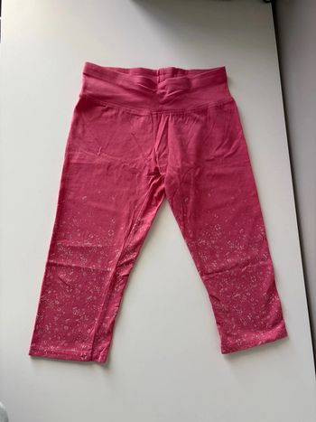 Legging pantacourt rose - taille 12 ans