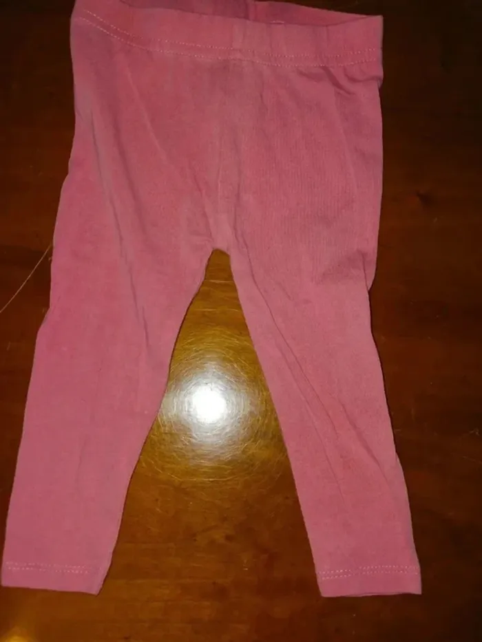 Legging rose 9 mois