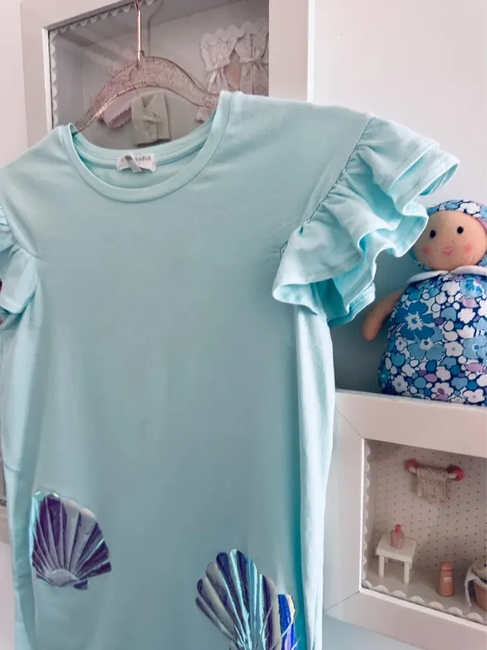 Robe teeshirt coquillage - photo numéro 2