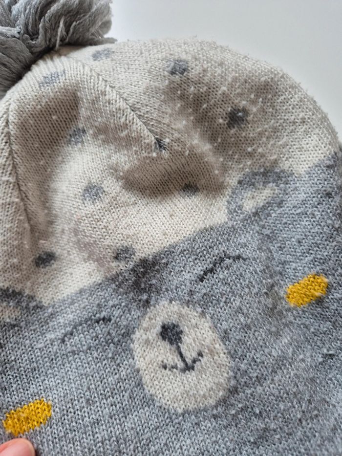 Lot bonnet et écharpe Zara taille 2 ans - photo numéro 4