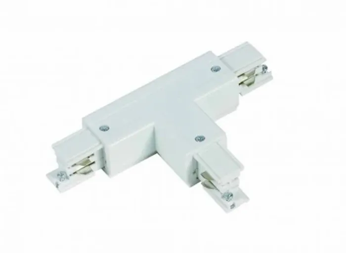 Connecteur T-Gauche pour Rail – Vision-EL – Blanc – 220-240V Neuf - photo numéro 2