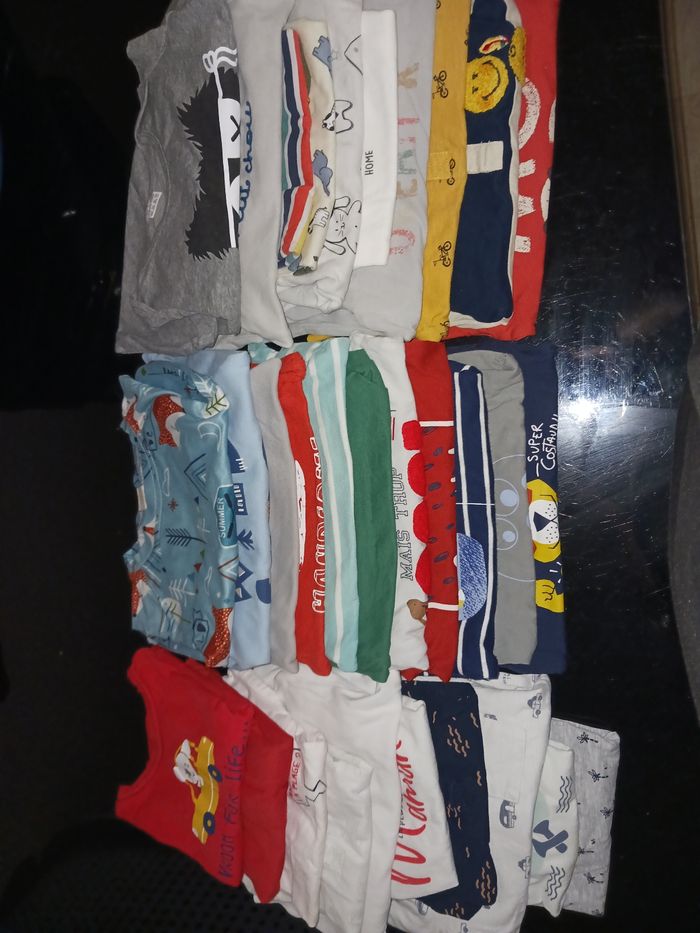 Lot de tee shirt