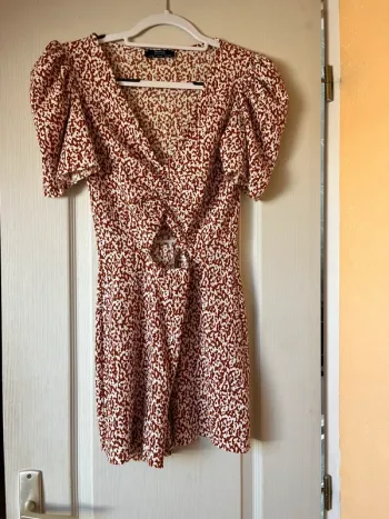 combi short bershka imprimé animal