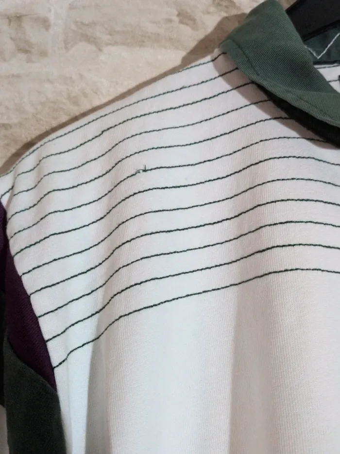 Polo vintage Serge Blanco – Taille L – Année 1992 - photo numéro 5