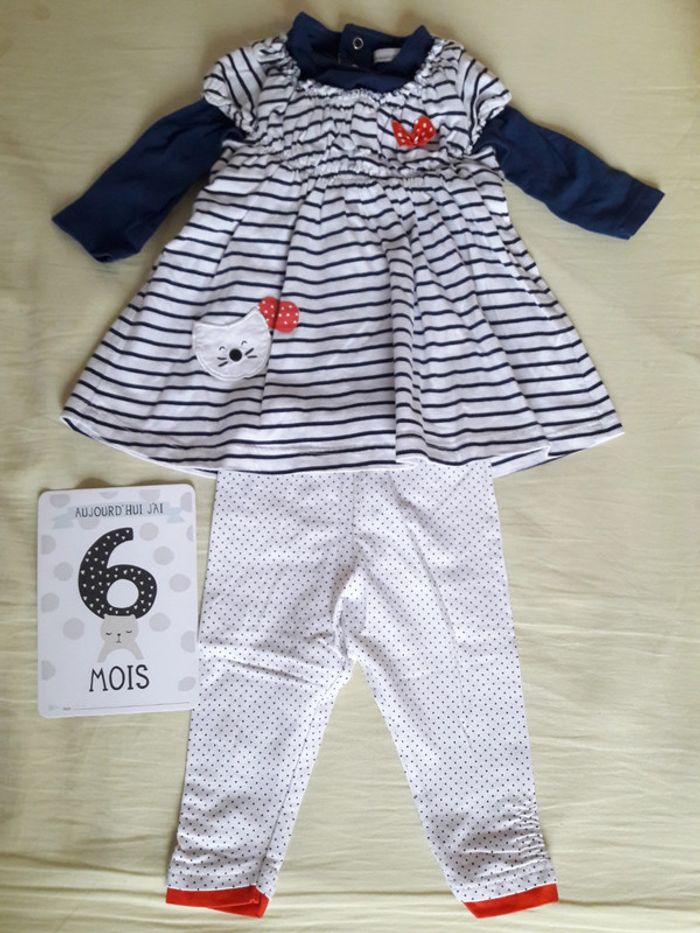 Ensemble 2p Marin Catimini 6m