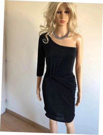 Robe noire pailletée Morgan taille XS jamais portée