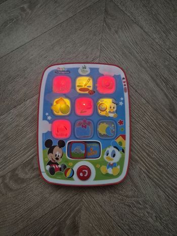 Tablette Mickey français anglais