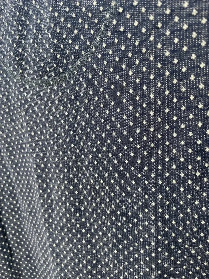 Pullover polka dots navy blue rugby Ruckfield Mens Small - photo numéro 4