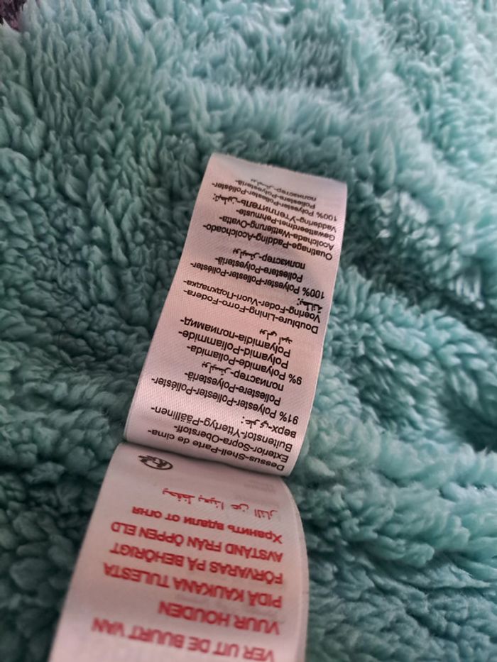 Blouson hiver peluche 9M Vertbaudet - TBE - photo numéro 6