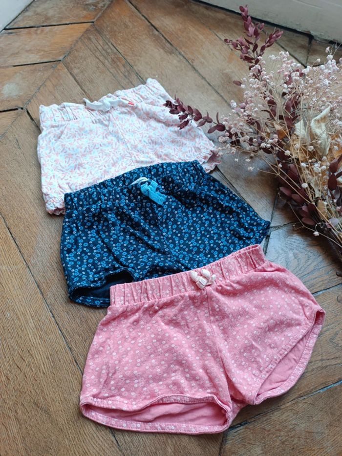 Lot de 2 shorts 18 mois