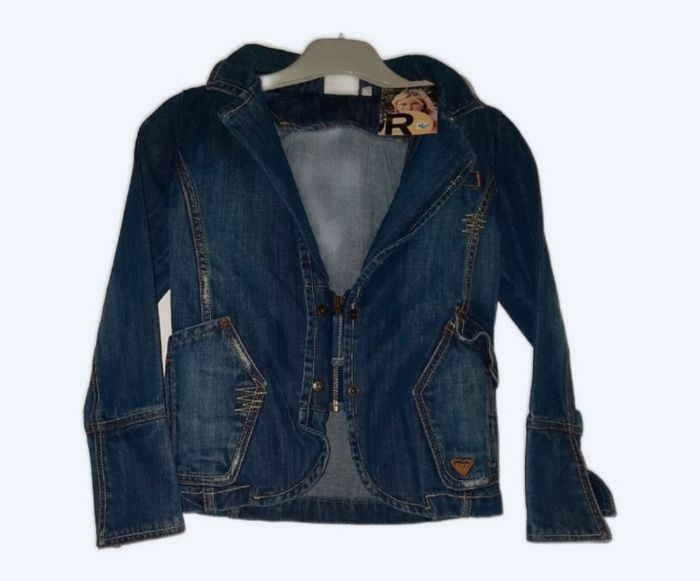 Veste jeans roxy taille 8 ans neuve