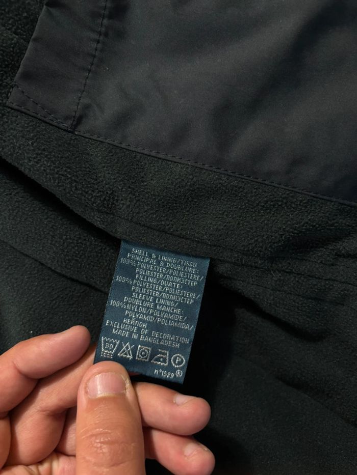 Veste mi-saison Y2K Ralph Lauren Noir logo brodé rouge Taille S - photo numéro 9